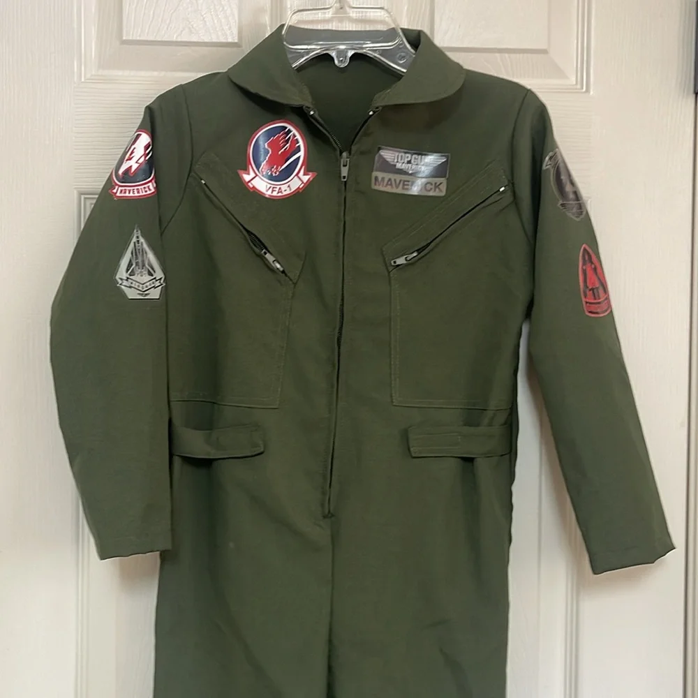 Rubies unisex-child size medium  Top Gun Maverick Deluxe flight suit